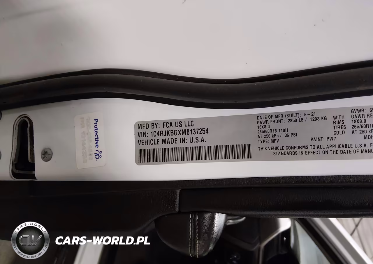 2021 Jeep Grand Cherokee L Limited 4X4 VIN:1C4RJKBGXM8137254 - 9