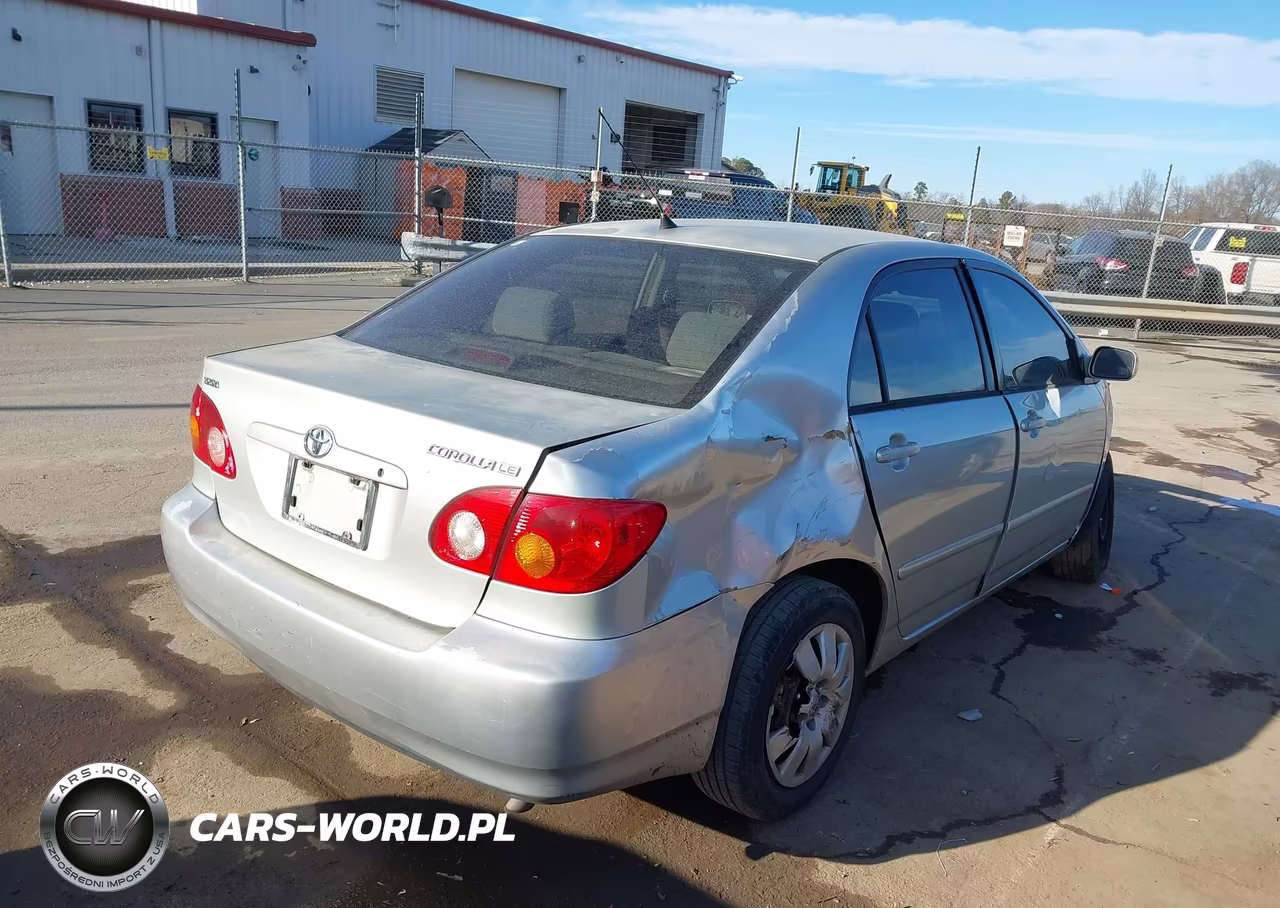 2003 Toyota Corolla Le VIN:2T1BR38E63C007089 - 4
