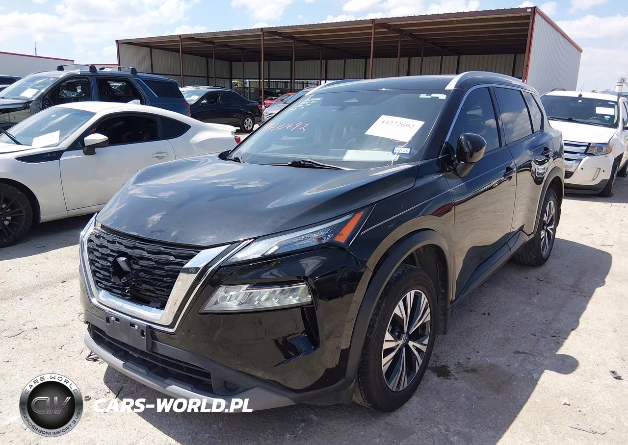 2021 Nissan Rogue Sv Fwd VIN:JN8AT3BA5MW017791 - 2