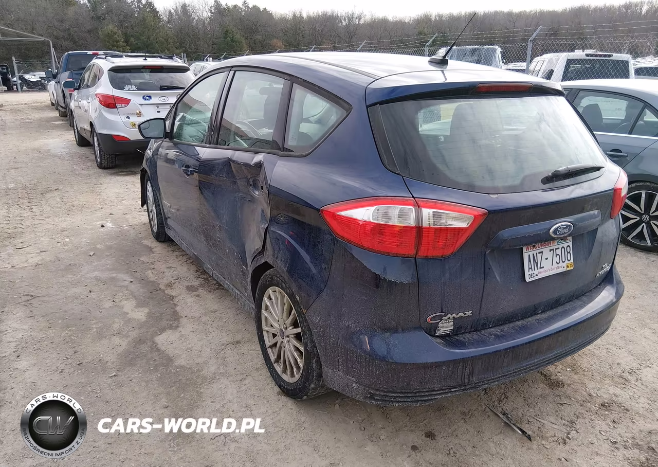 2016 Ford C-Max Hybrid Se VIN:1FADP5AUXGL109088 - 3