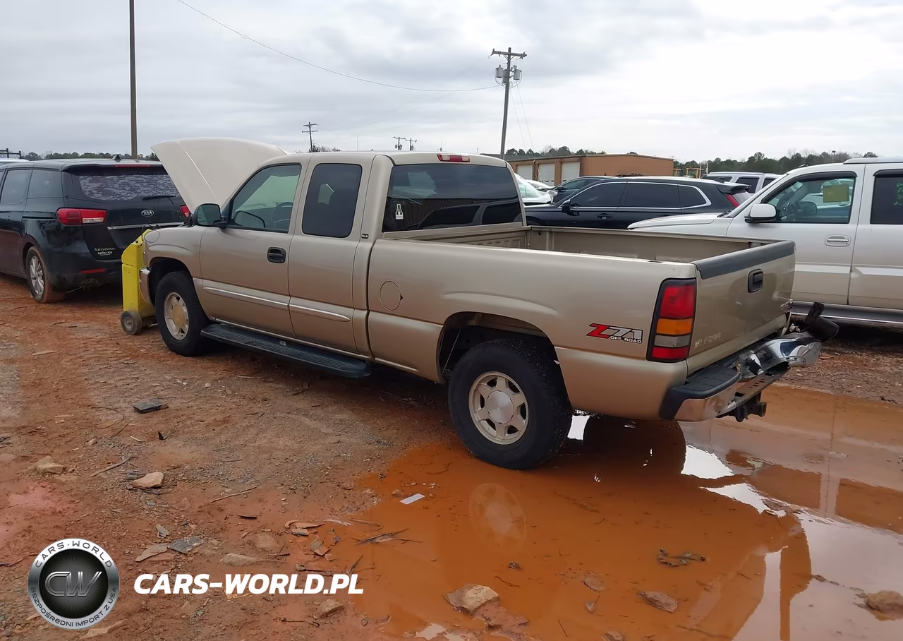 2004 GMC Sierra 1500 Sle VIN:2GTEK19T341257621 - 3