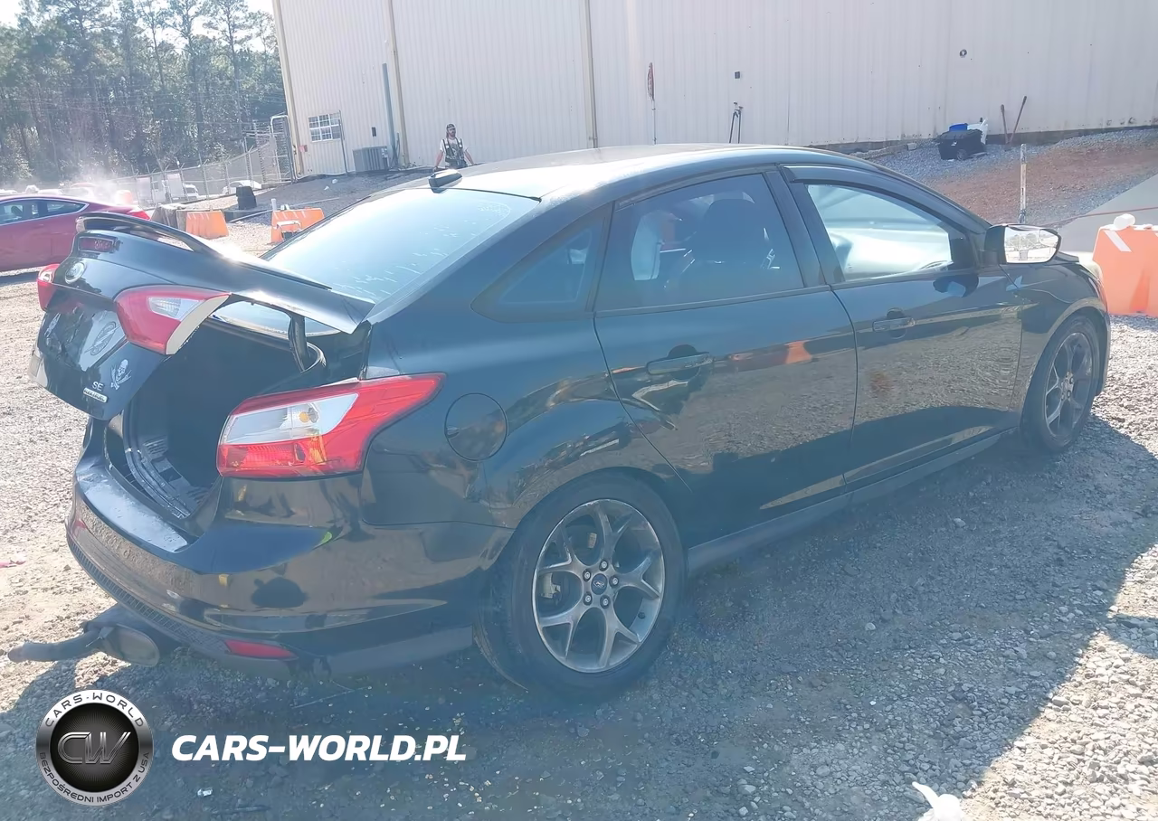 2014 Ford Focus Se VIN:1FADP3F27EL436606 - 4