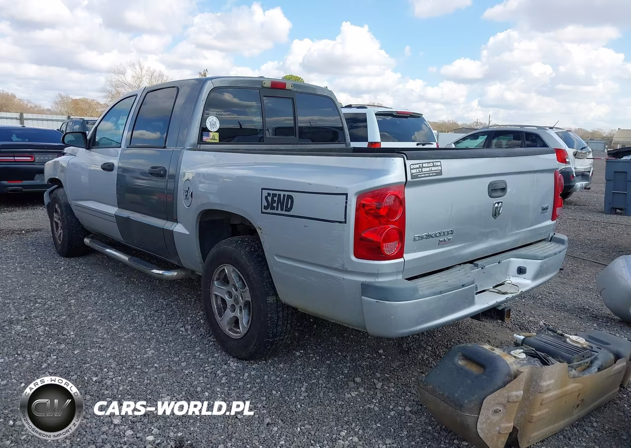 2007 Dodge Dakota Slt VIN:1D7HE48P67S151183 - 3
