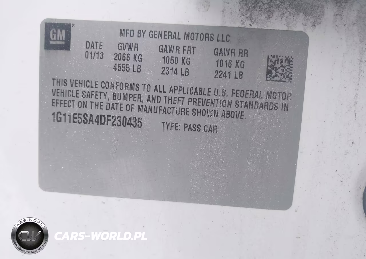 2013 Chevrolet Malibu 2Lt VIN:1G11E5SA4DF230435 - 9