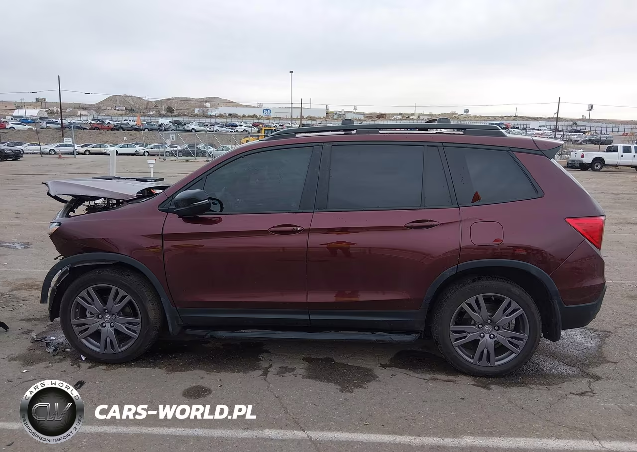 2021 Honda Passport Awd Ex-L VIN:5FNYF8H56MB041935 - 14