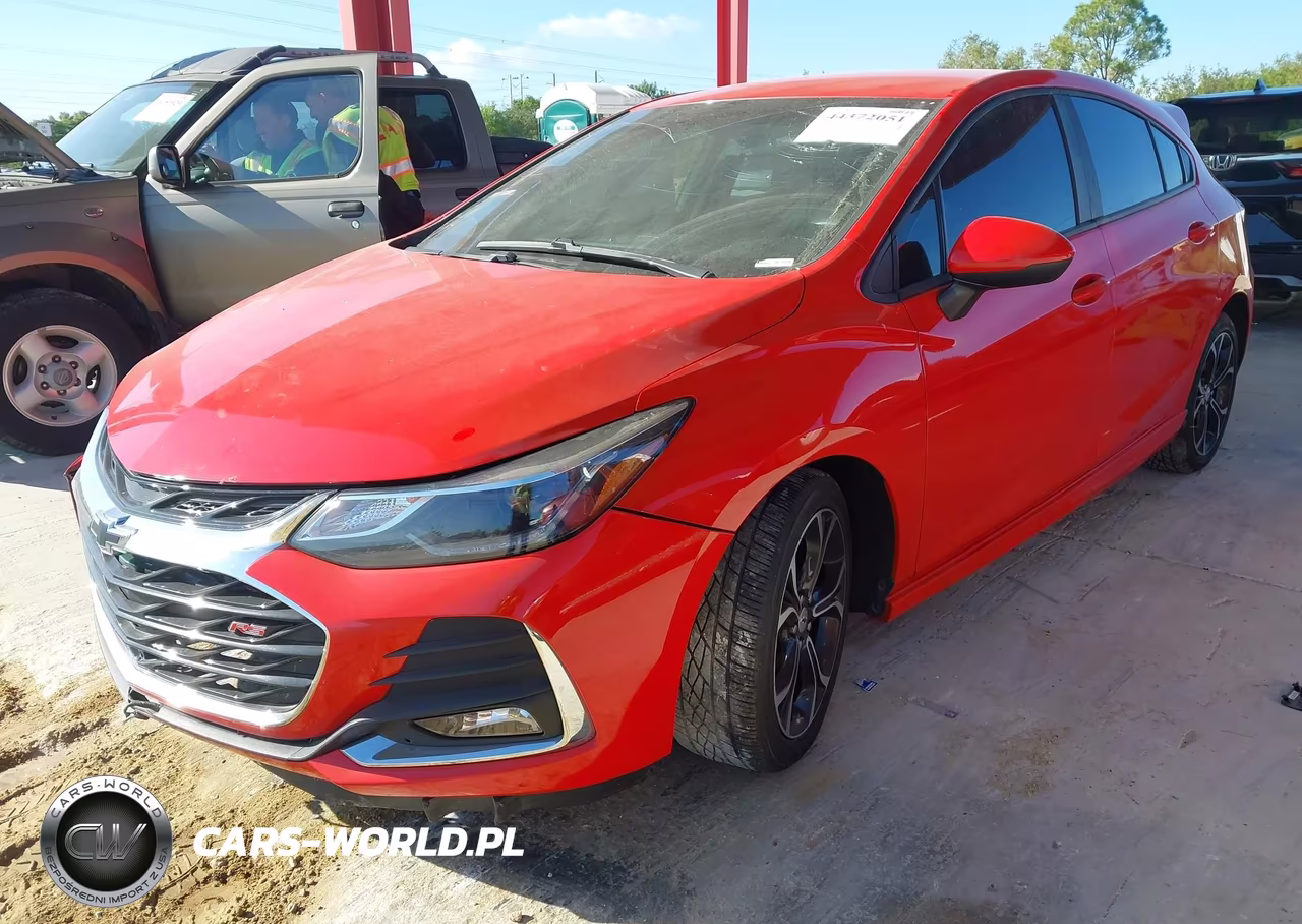 2019 Chevrolet Cruze Lt VIN:3G1BE6SM6KS535822 - 2