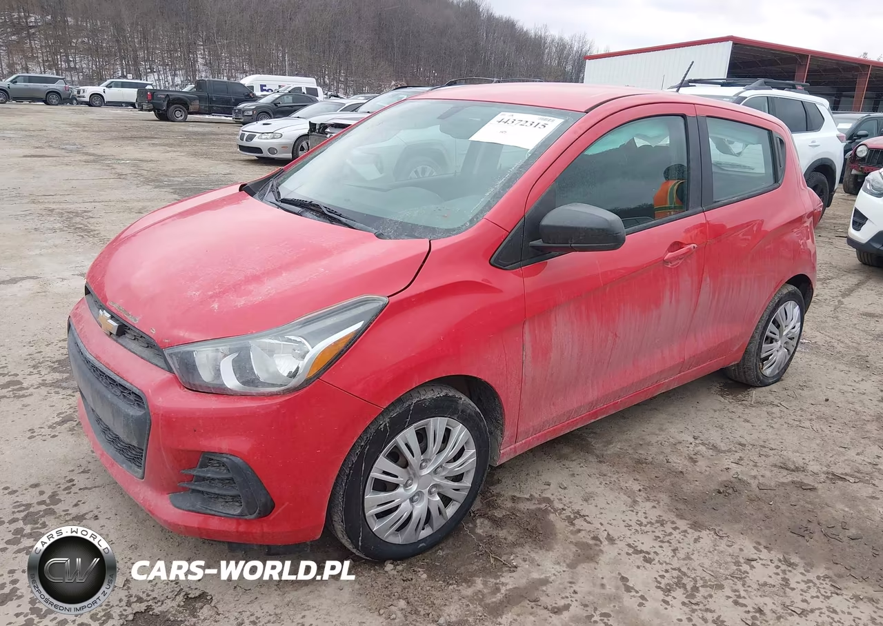 2017 Chevrolet Spark Ls Manual VIN:KL8CA6SAXHC716099 - 2