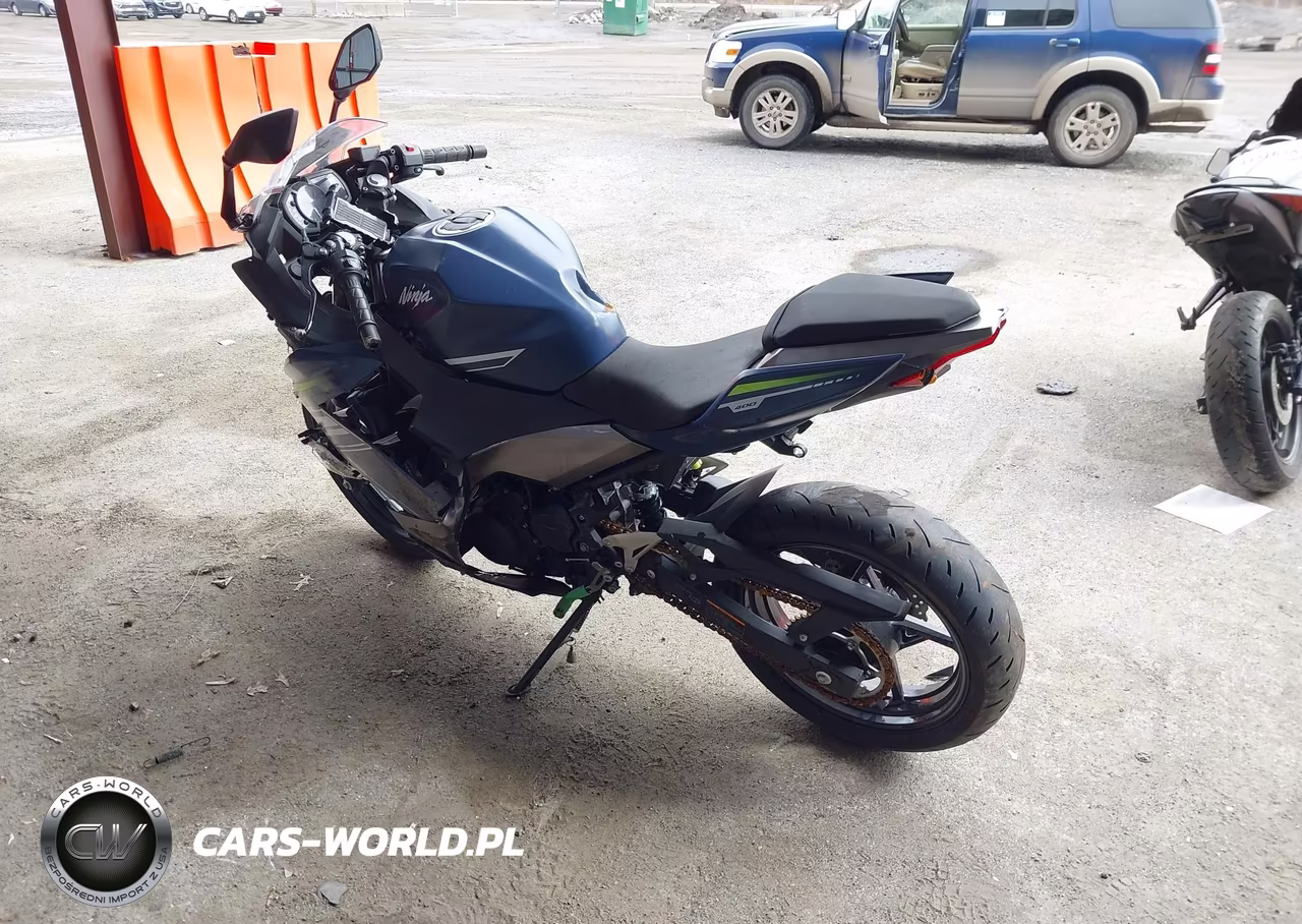 2022 Kawasaki Ex400 VIN:JKAEXKG14NDAJ0815 - 3