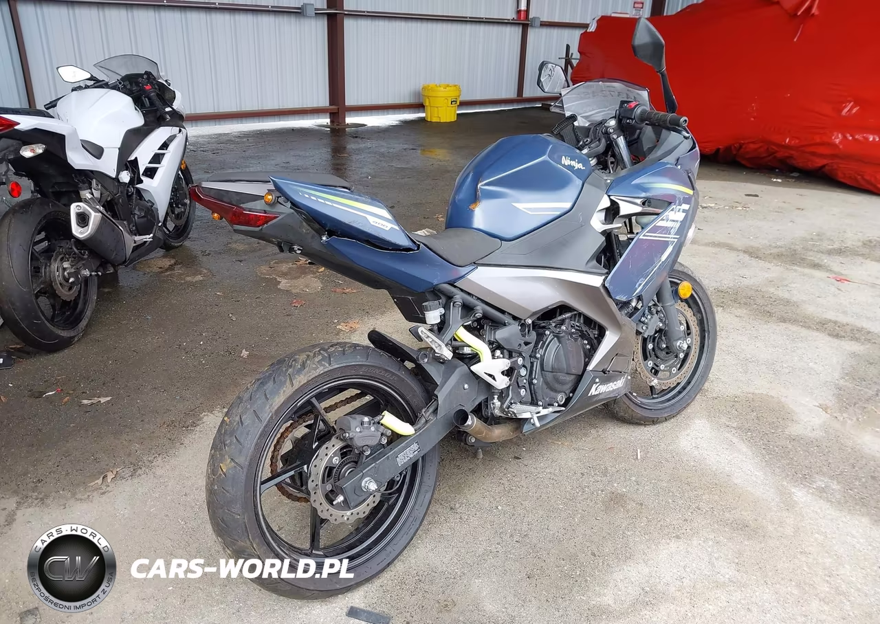 2022 Kawasaki Ex400 VIN:JKAEXKG14NDAJ0815 - 4