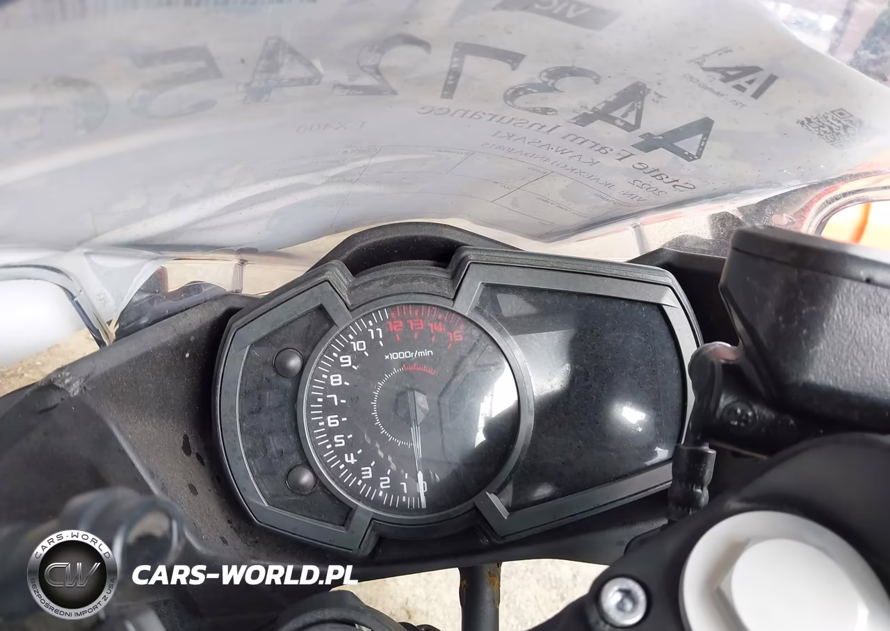 2022 Kawasaki Ex400 VIN:JKAEXKG14NDAJ0815 - 7