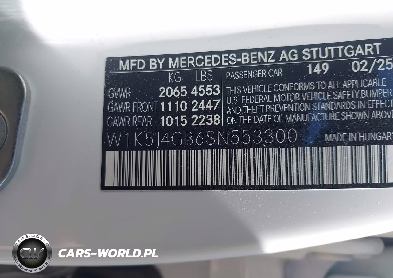 2025 Mercedes-Benz Cla 250 Coupe VIN:W1K5J4GB6SN553300 - 9