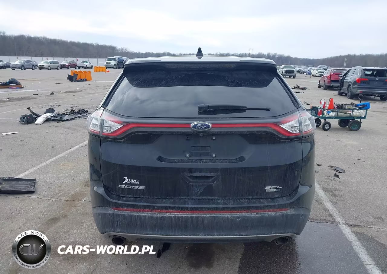 2017 Ford Edge Sel VIN:2FMPK4J97HBB46088 - 16