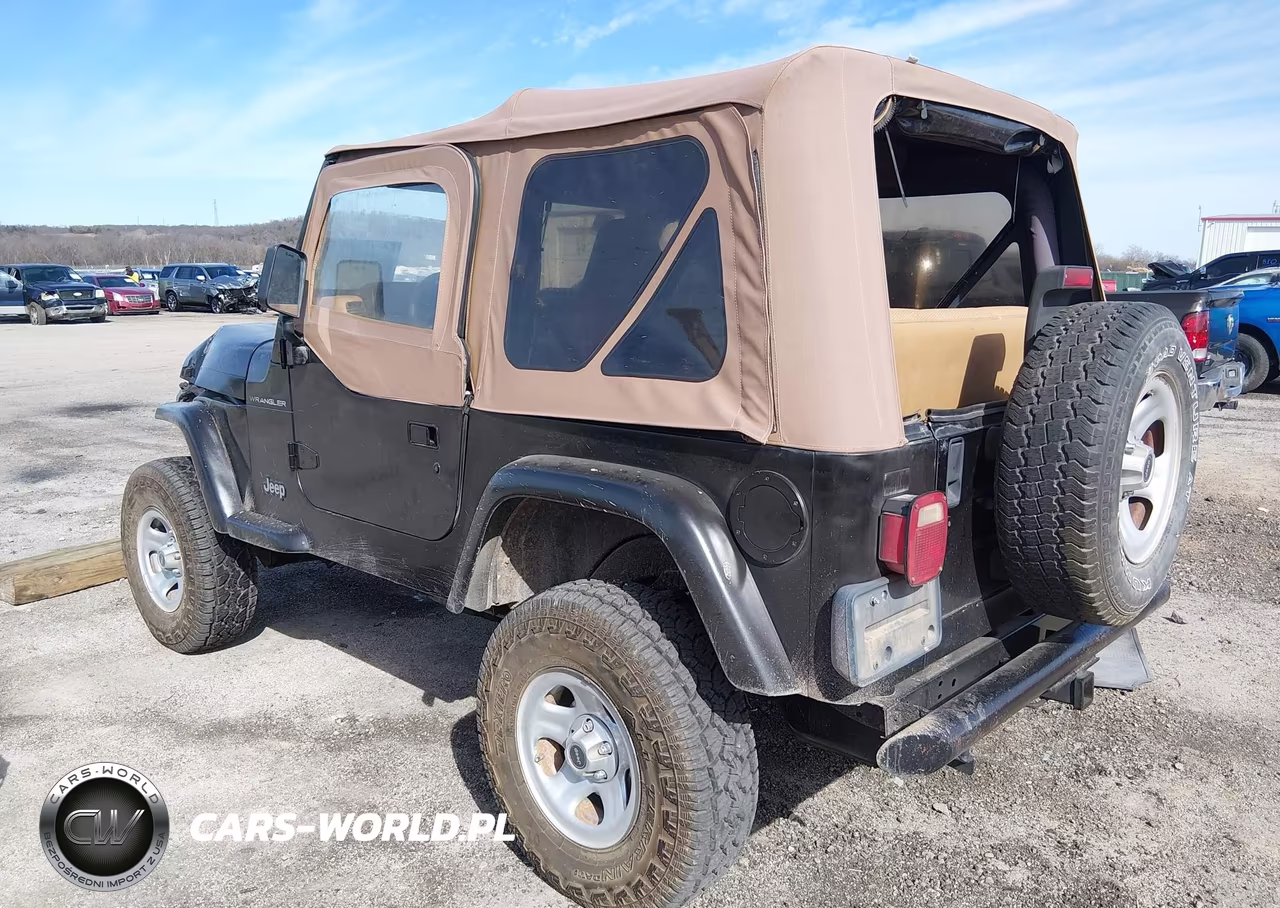 1997 Jeep Wrangler Se VIN:1J4FY29P1VP427713 - 3