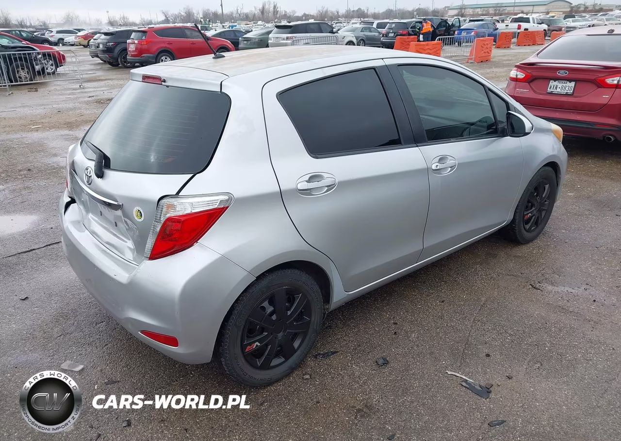 2014 Toyota Yaris Le (Tmc-Cbu Plant) VIN:JTDKTUD30ED579485 - 4
