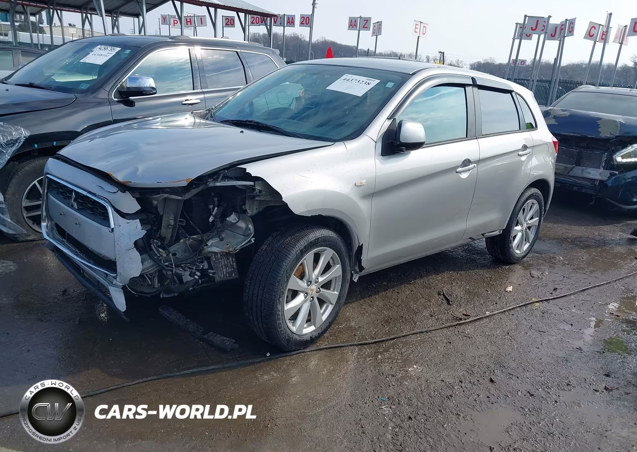 2015 Mitsubishi Outlander Sport Es VIN:4A4AP3AU0FE053045 - 2