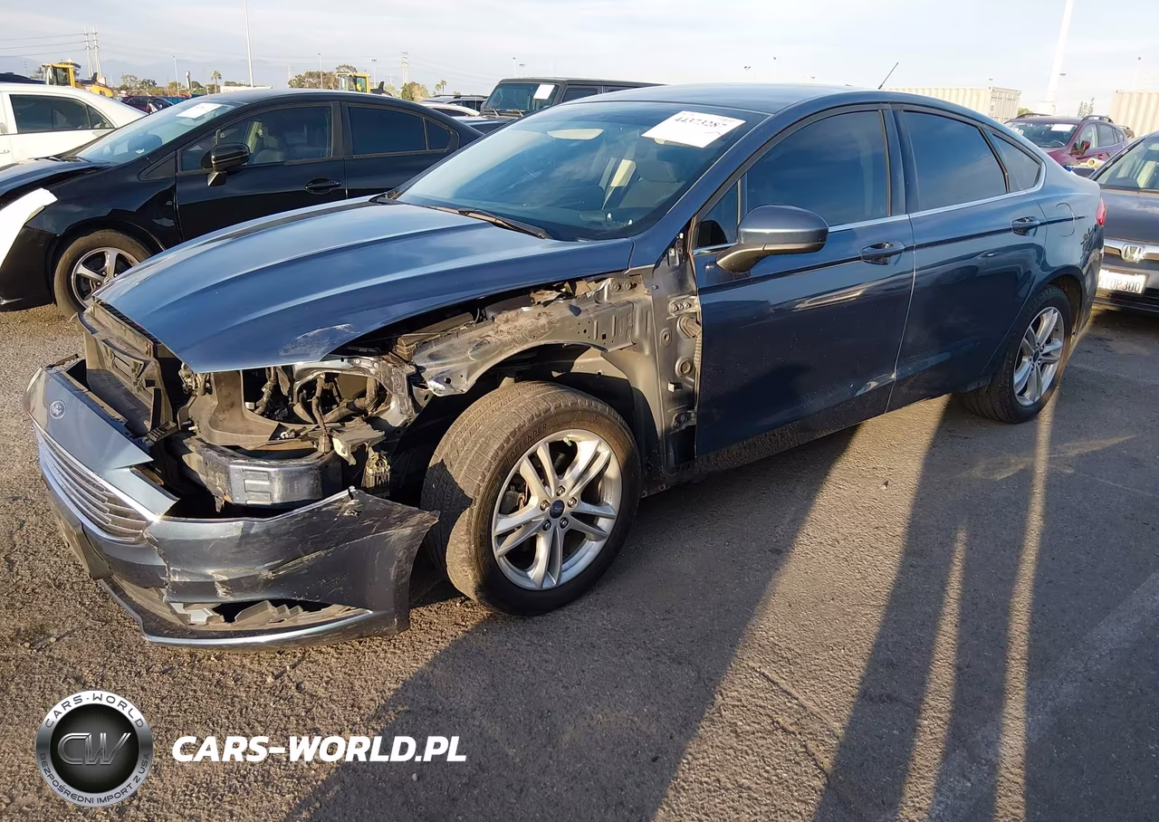 2018 Ford Fusion Se VIN:3FA6P0H74JR182591 - 2