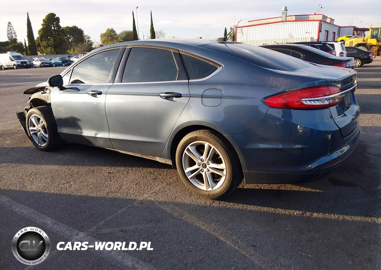 2018 Ford Fusion Se VIN:3FA6P0H74JR182591 - 3