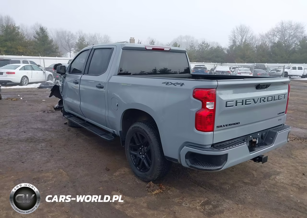 2024 Chevrolet Silverado 1500 4Wd Short Bed Custom VIN:1GCPDBEKXRZ261105 - 3