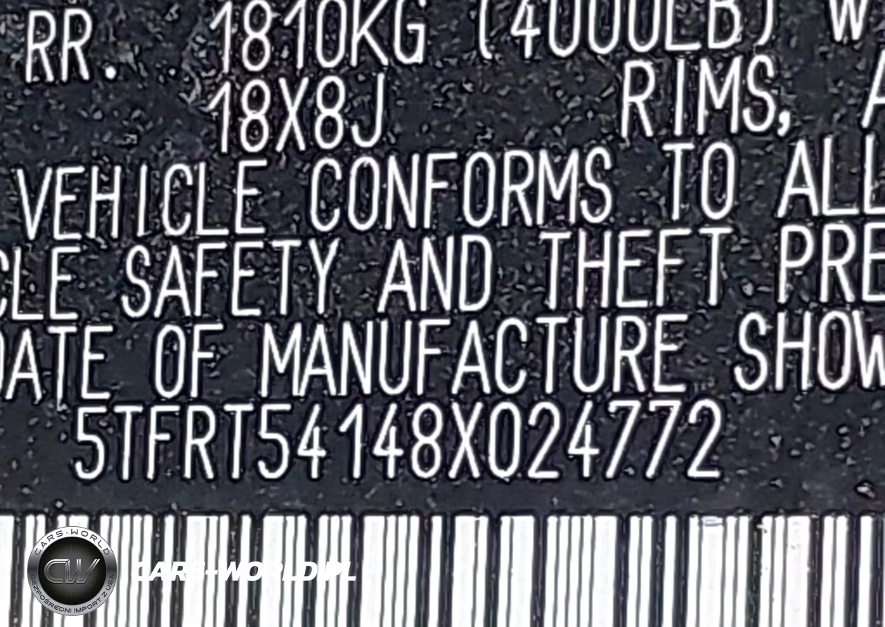 2008 Toyota Tundra Base 4.7L V8 VIN:5TFRT54148X024772 - 9