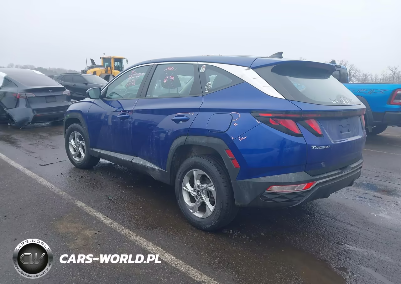 2022 Hyundai Tucson Se VIN:5NMJACAE9NH060041 - 3
