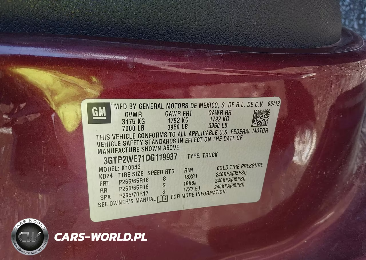 2013 GMC Sierra 1500 Slt VIN:3GTP2WE71DG119937 - 9