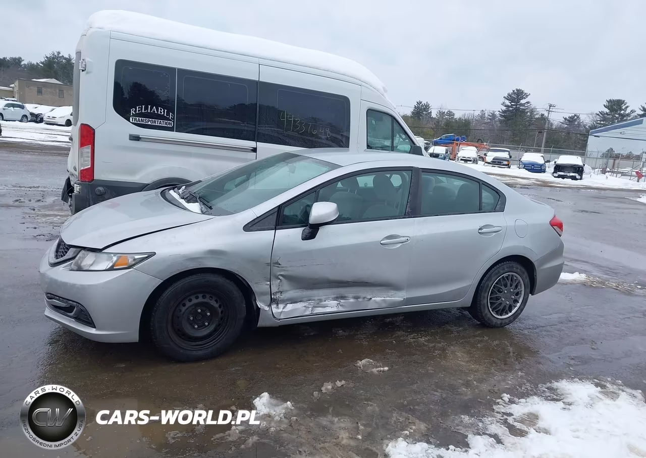 2013 Honda Civic Lx VIN:2HGFB2F5XDH538906 - 14