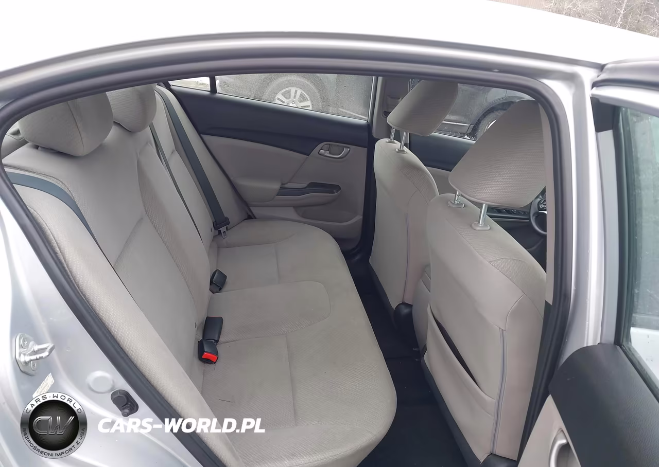2013 Honda Civic Lx VIN:2HGFB2F5XDH538906 - 8