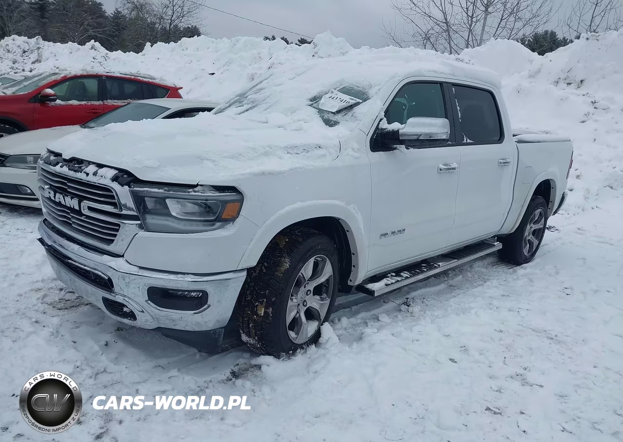 2021 Ram 1500 Laramie 4X4 5'7 Box VIN:1C6SRFJT5MN810217 - 2