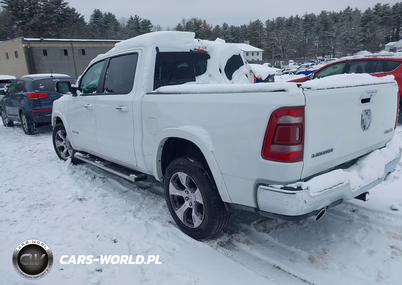2021 Ram 1500 Laramie 4X4 5'7 Box VIN:1C6SRFJT5MN810217 - 3