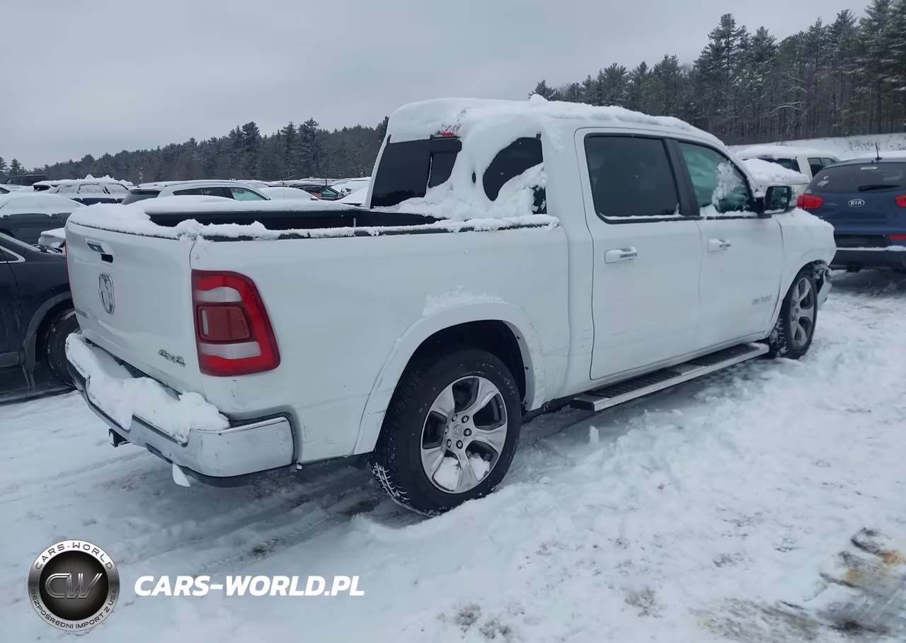 2021 Ram 1500 Laramie 4X4 5'7 Box VIN:1C6SRFJT5MN810217 - 4