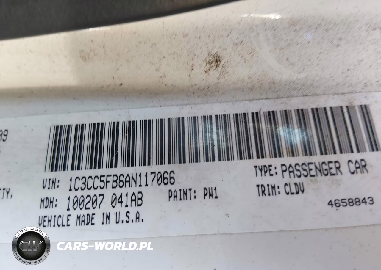 2010 Chrysler Sebring Limited VIN:1C3CC5FB6AN117066 - 9