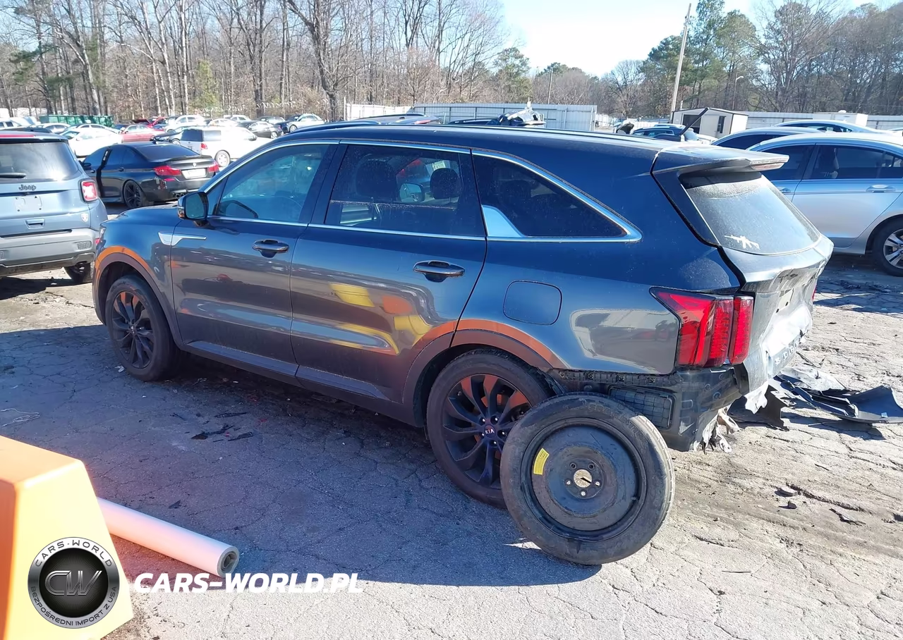 2021 Kia Sorento Lx VIN:5XYRG4LC3MG027421 - 3
