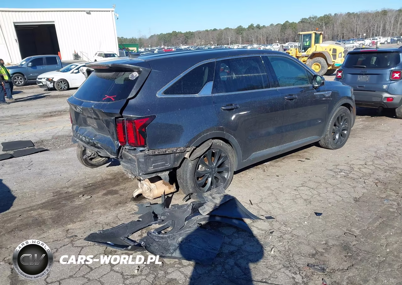 2021 Kia Sorento Lx VIN:5XYRG4LC3MG027421 - 4