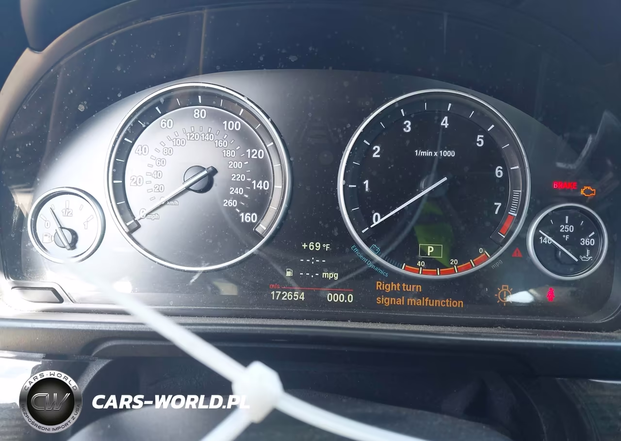 2013 BMW 528I VIN:WBAXG5C54DDY33939 - 7
