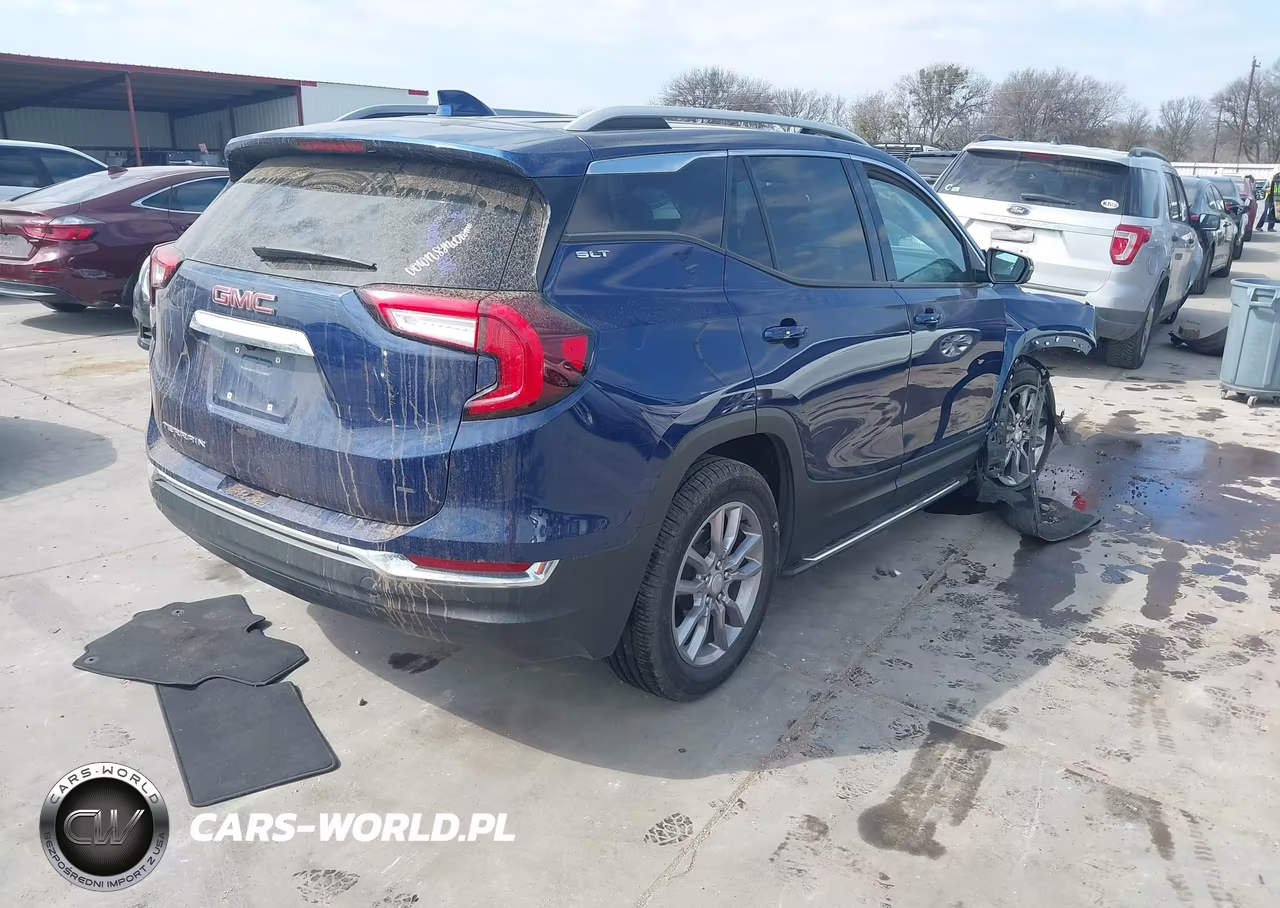 2022 GMC Terrain Fwd Slt VIN:3GKALPEV6NL271250 - 4