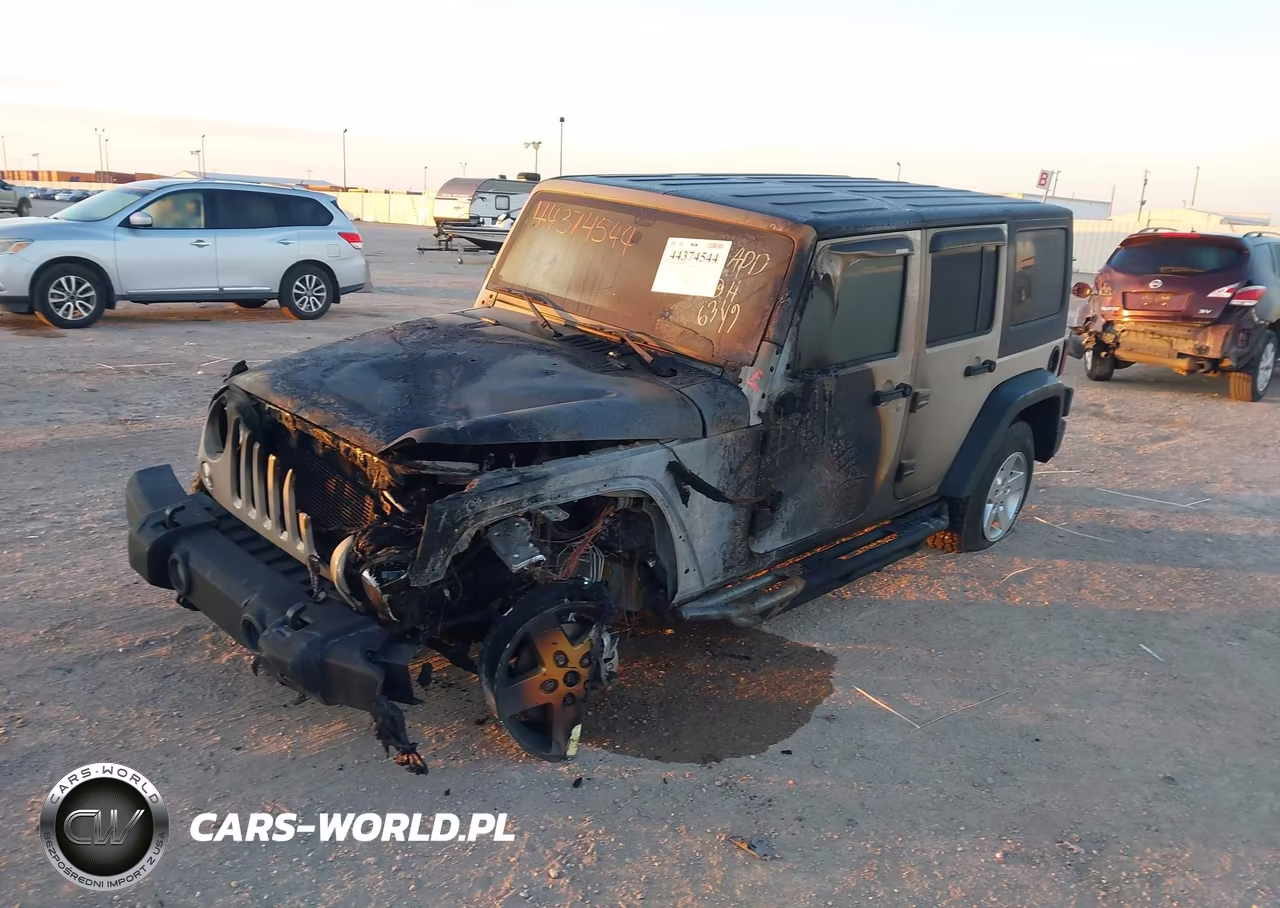 2016 Jeep Wrangler Unlimited Sport VIN:1C4BJWDG8GL316349 - 2