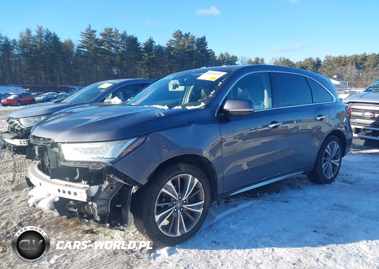 2019 Acura Mdx Tech Pkg VIN:5J8YD4H55KL016552 - 2