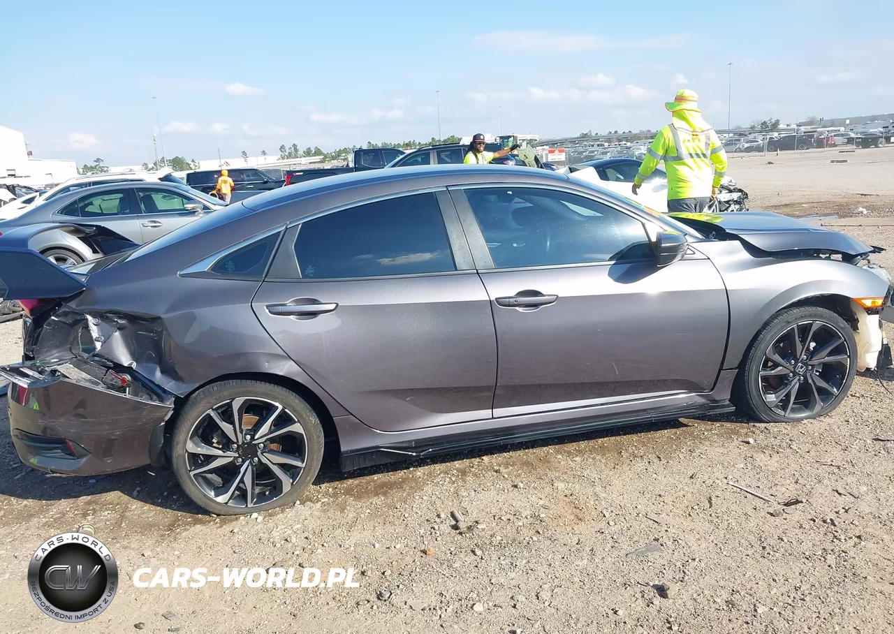 2020 Honda Civic Sport VIN:19XFC2F81LE000451 - 13