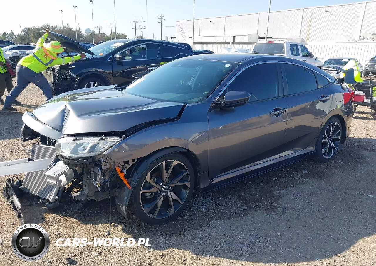2020 Honda Civic Sport VIN:19XFC2F81LE000451 - 2