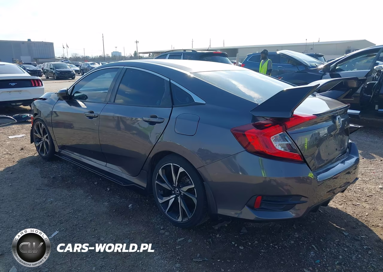 2020 Honda Civic Sport VIN:19XFC2F81LE000451 - 3
