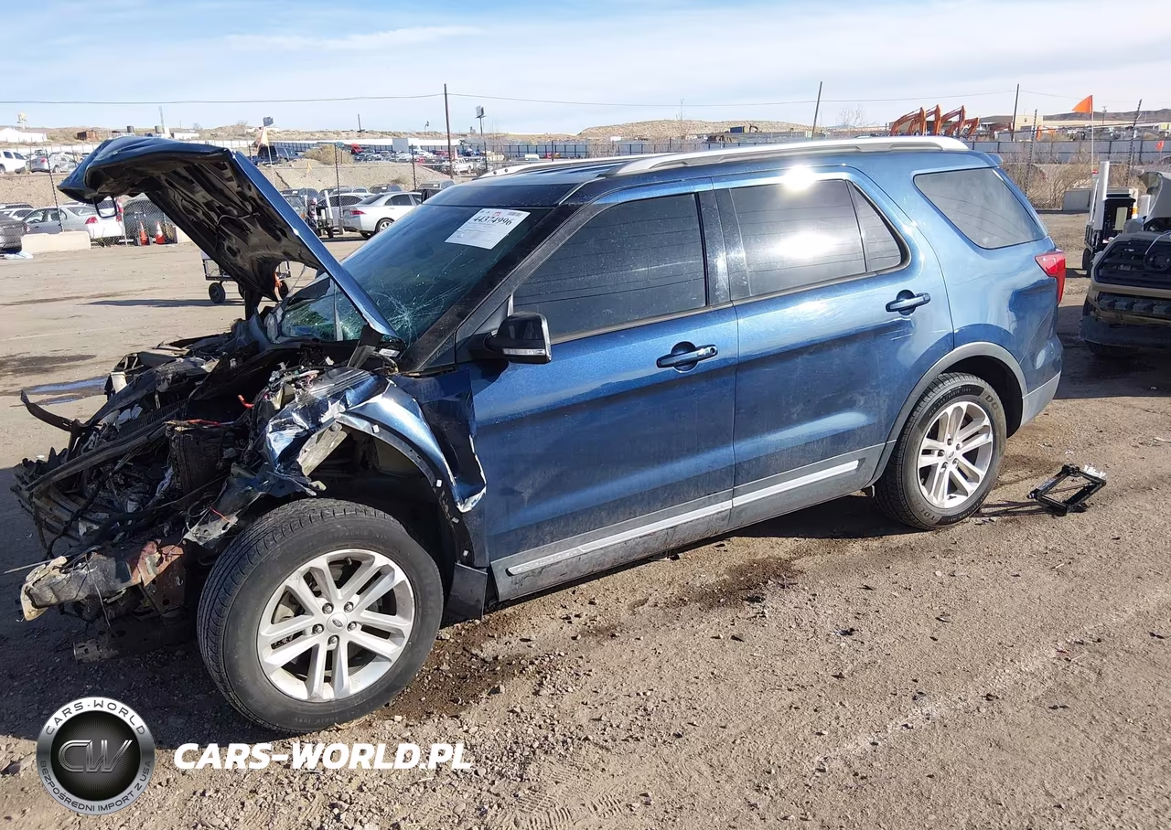 2017 Ford Explorer Xlt VIN:1FM5K7D84HGD16931 - 2