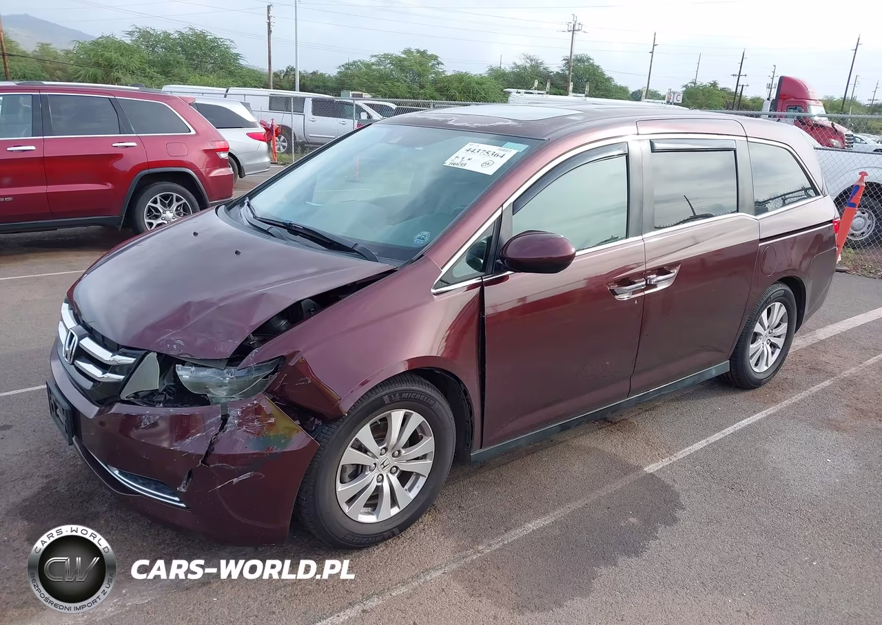 2014 Honda Odyssey Ex-L VIN:5FNRL5H69EB083330 - 2