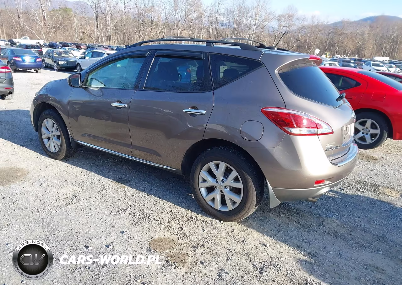 2011 Nissan Murano Sl VIN:JN8AZ1MW5BW172947 - 3