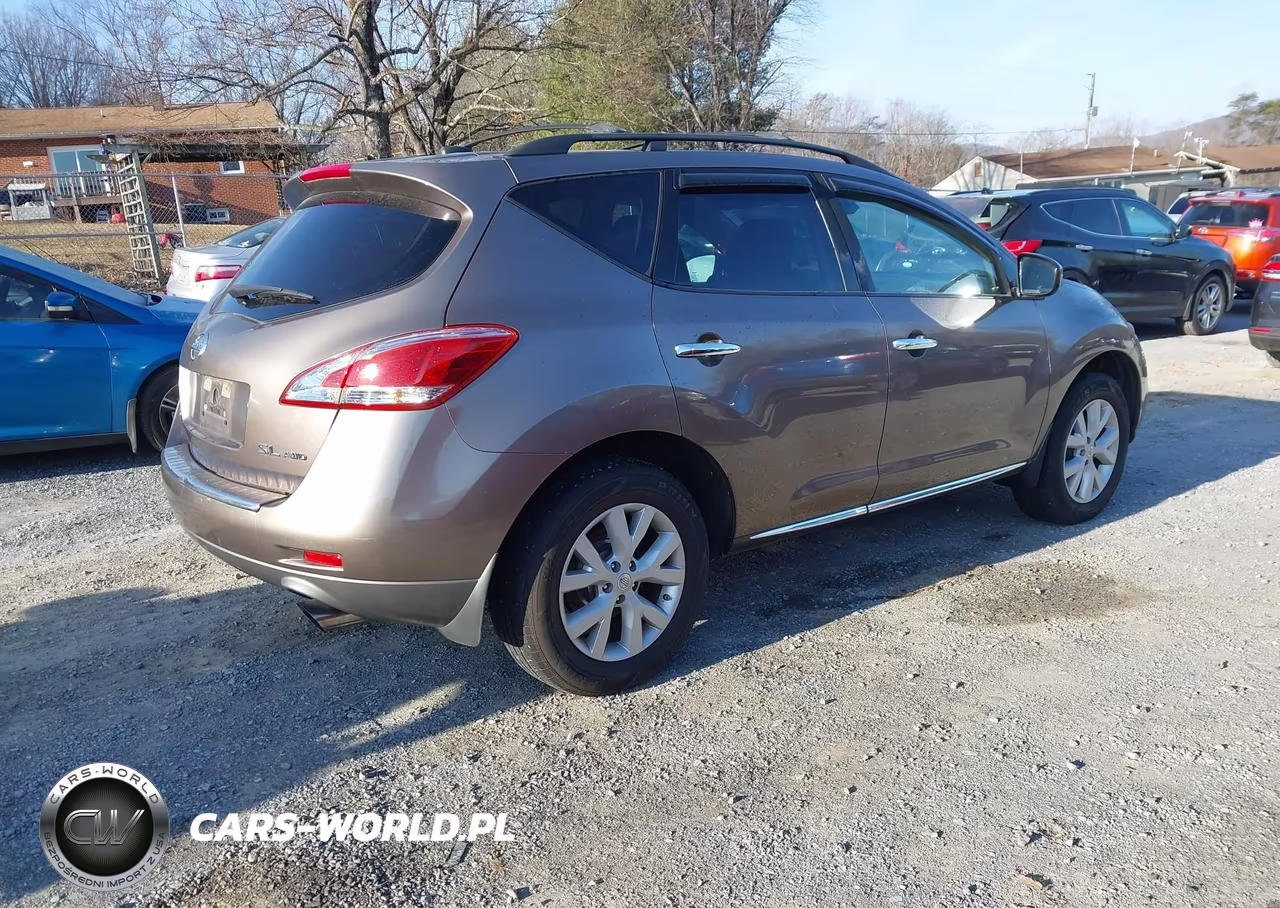 2011 Nissan Murano Sl VIN:JN8AZ1MW5BW172947 - 4