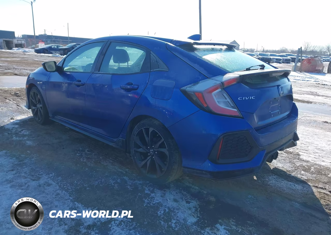2017 Honda Civic Sport VIN:SHHFK7H40HU205981 - 3