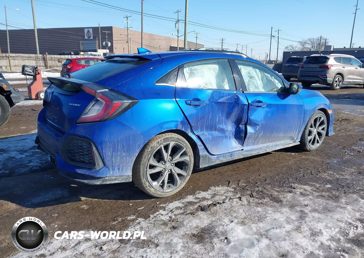 2017 Honda Civic Sport VIN:SHHFK7H40HU205981 - 4