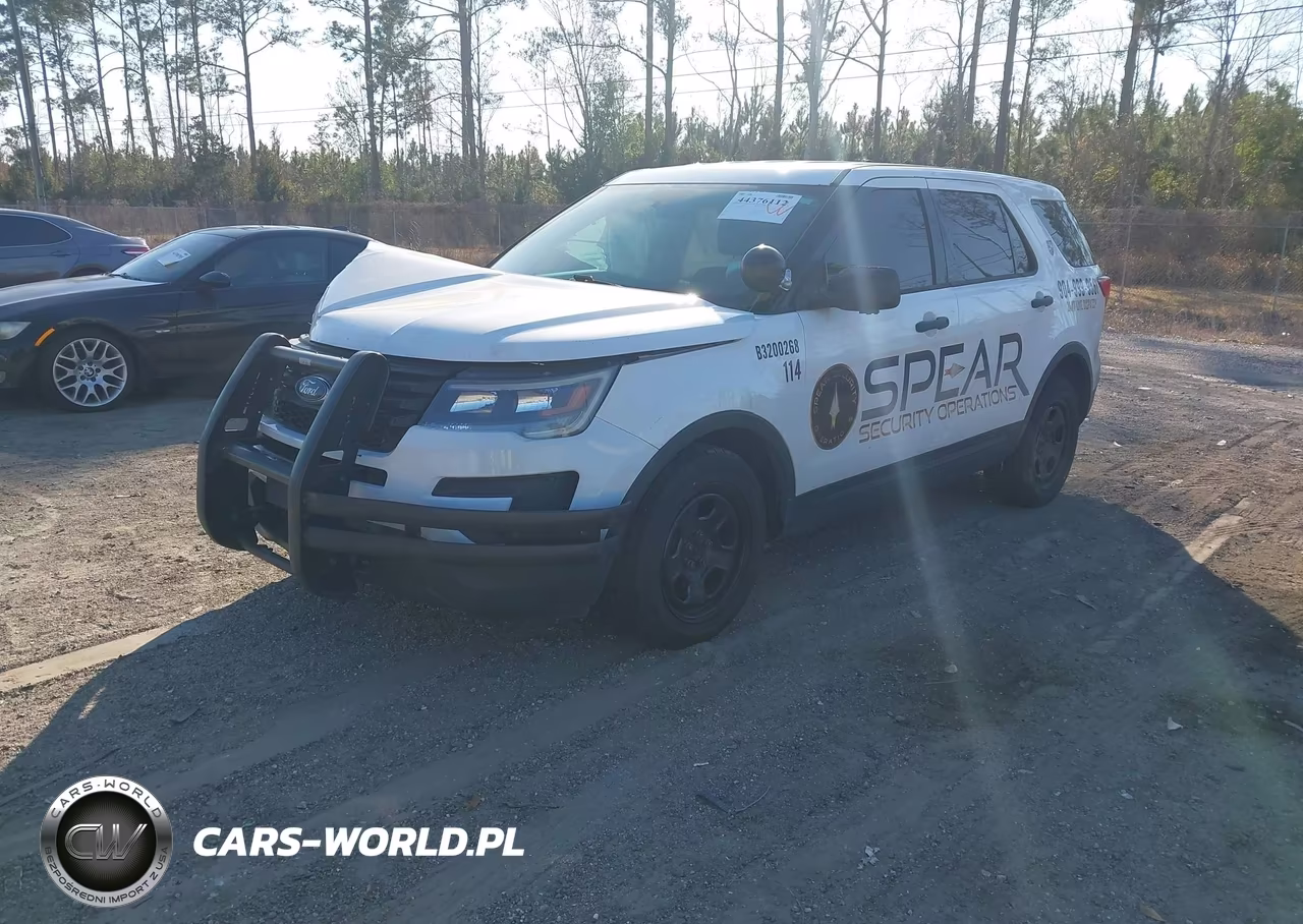 2018 Ford Police Interceptor Utility VIN:1FM5K8AR2JGC19350 - 2