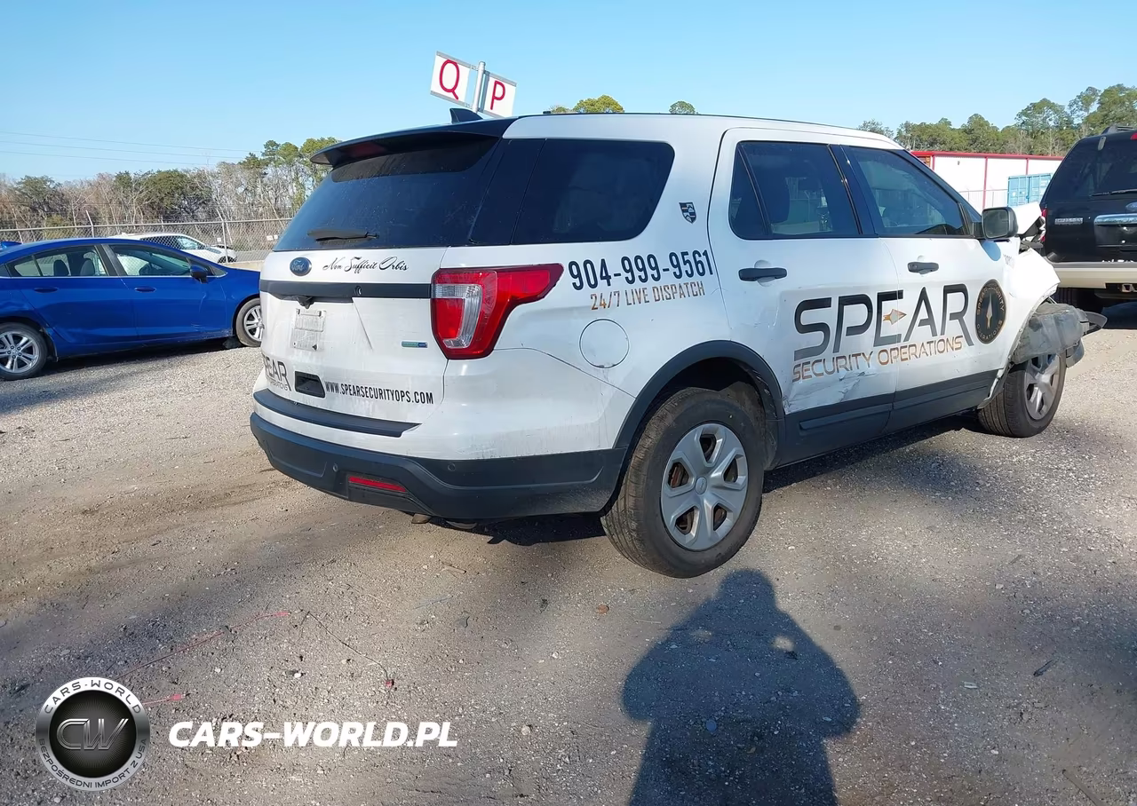 2018 Ford Police Interceptor Utility VIN:1FM5K8AR2JGC19350 - 4