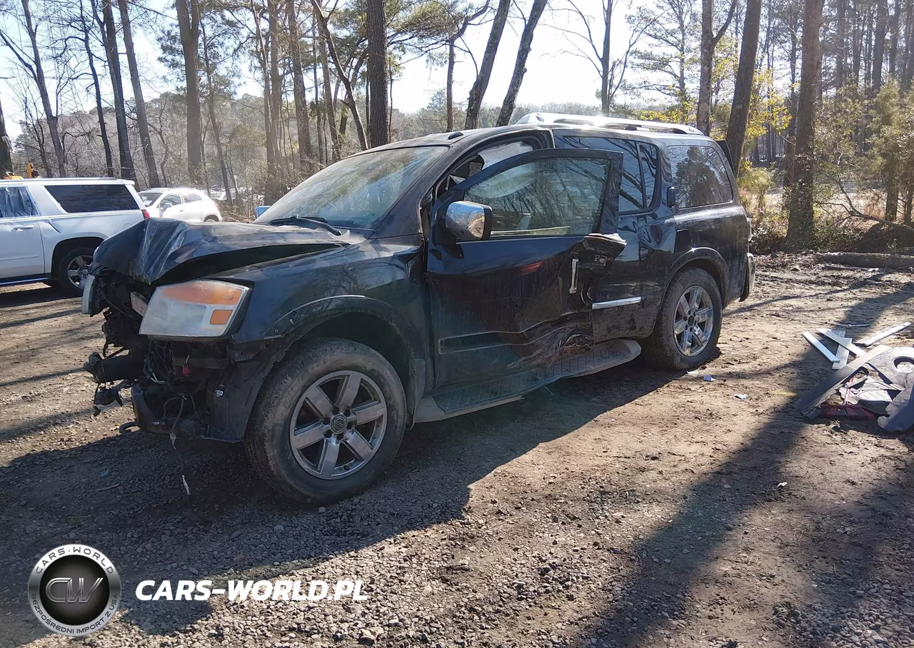 2010 Nissan Armada Platinum VIN:5N1AA0NC7AN604147 - 2