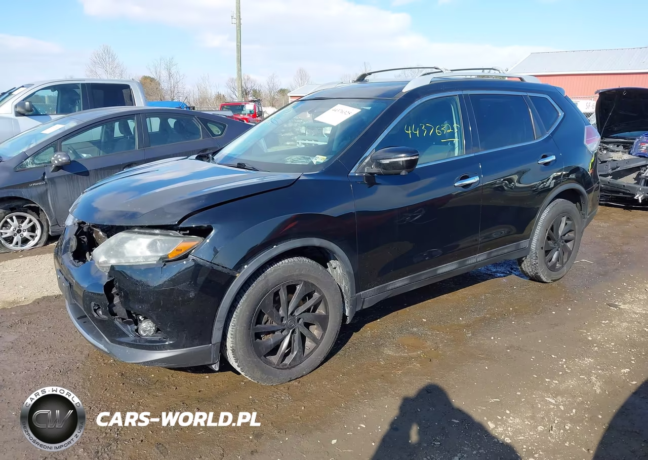 2015 Nissan Rogue Sl VIN:5N1AT2MV3FC917949 - 2